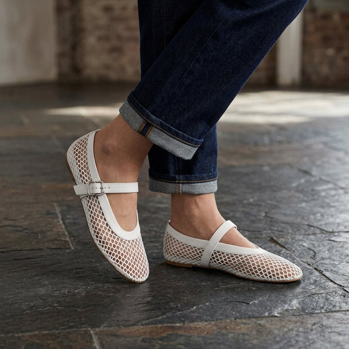 Madeleine | Ballerine Ortopediche Mary Jane con Cinturino