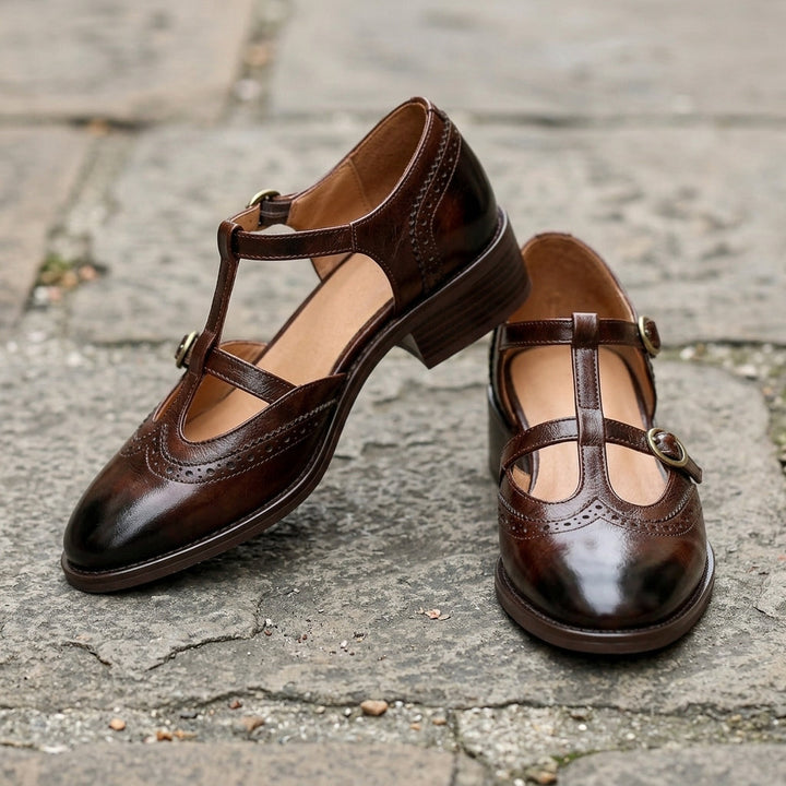 Isabella | Scarpe Mary Jane Comfort con Tacco Basso