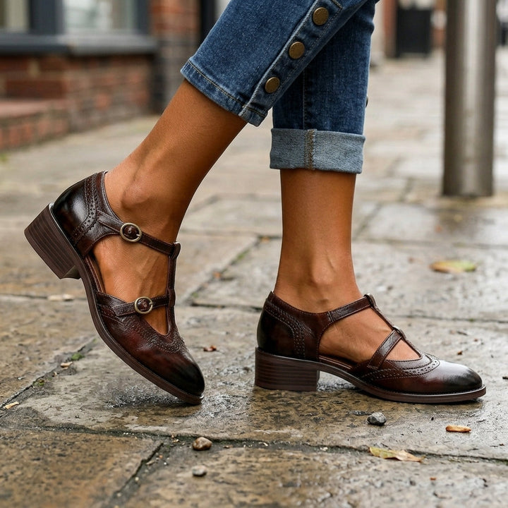 Isabella | Scarpe Mary Jane Comfort con Tacco Basso