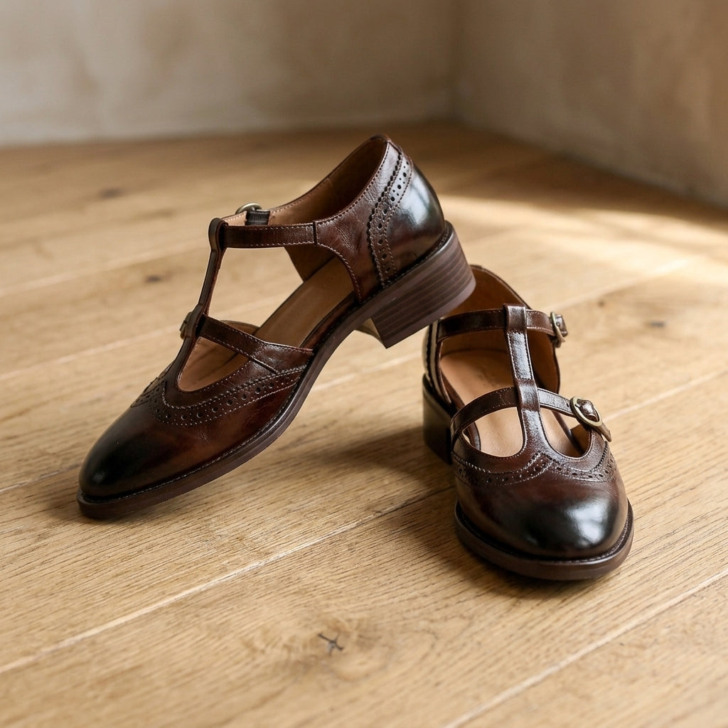 Isabella | Scarpe Mary Jane Comfort con Tacco Basso