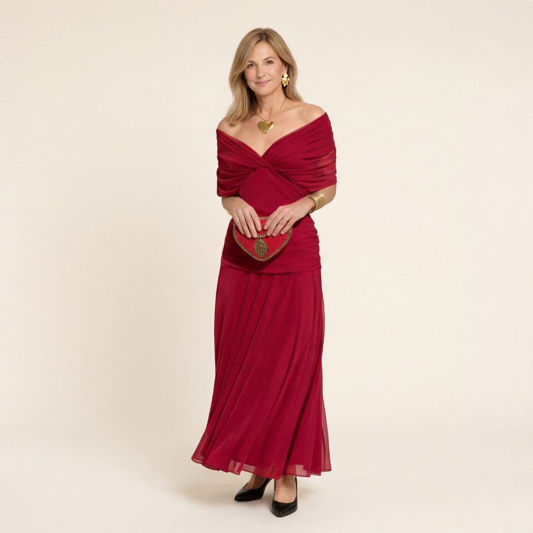 Alicia | Vestido Midi Estampado Floral - Clara del Azahar