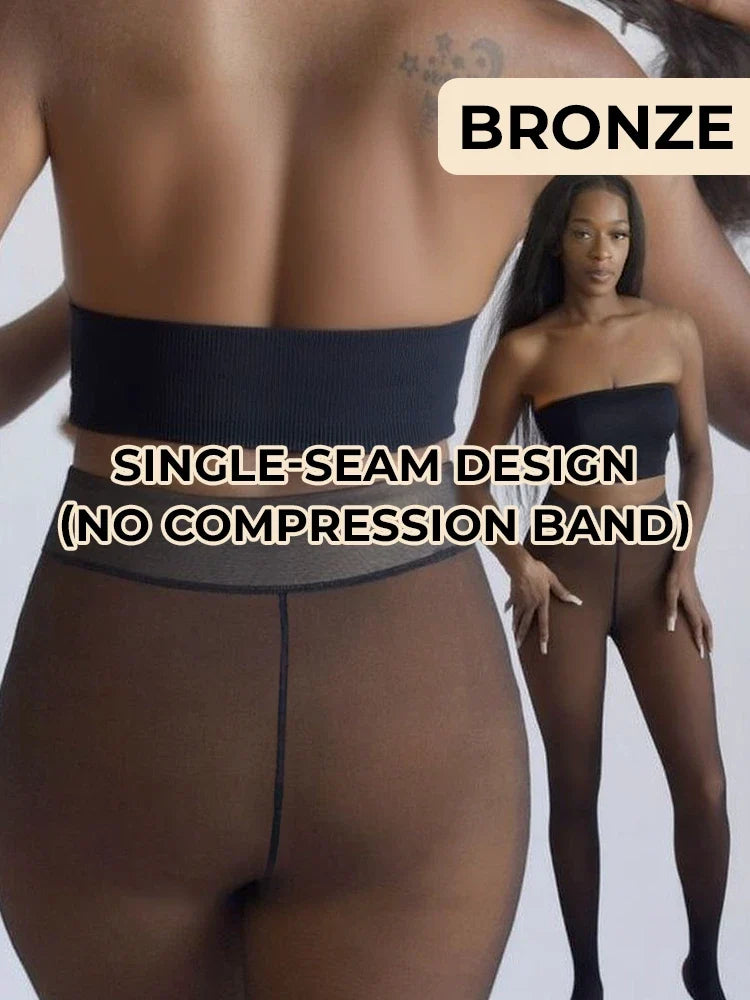 Flawless Legs™ | Collant Termici Effetto Velato con Interno in Pile