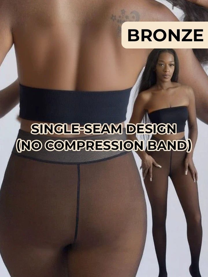 Flawless Legs™ | Collant Termici Effetto Velato con Interno in Pile