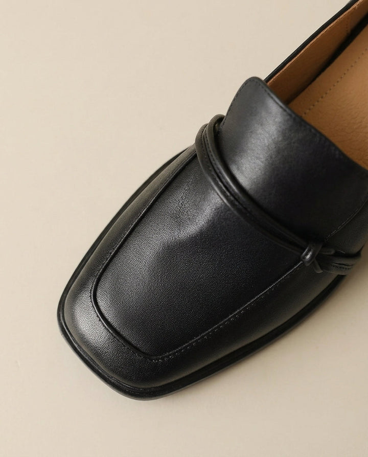 Audrey | Mocassini Mary Jane con Tacco a Blocco Comfort