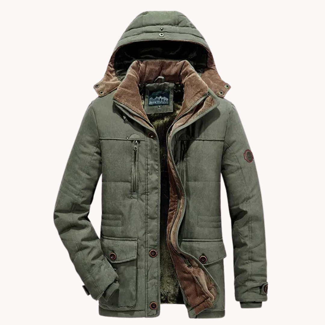 Mael | Parka Termico Invernale con Cappuccio Imbottito