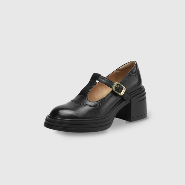 Elvana | Scarpe Mary Jane con Tacco Spesso Comfort