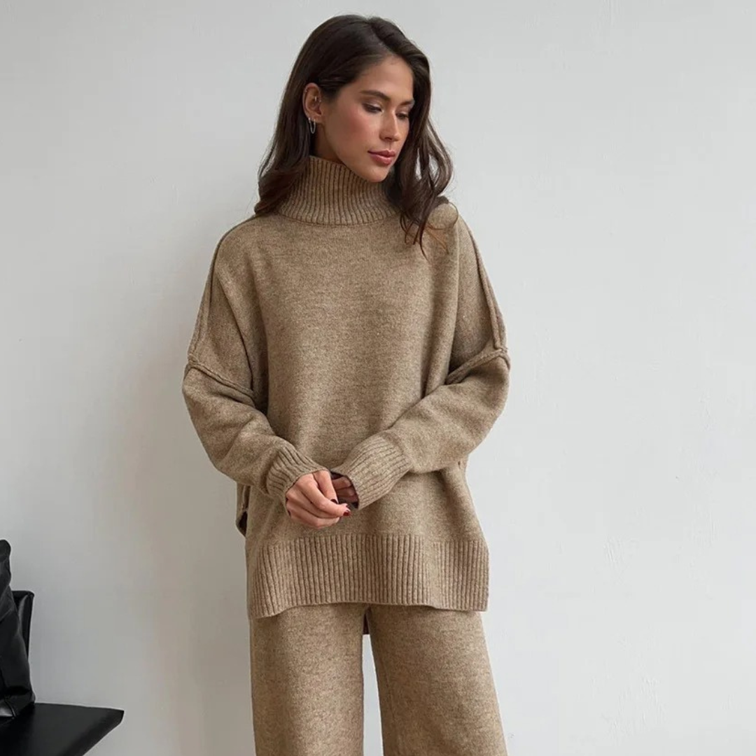 Chantal | Completo Invernale in Maglia Termica