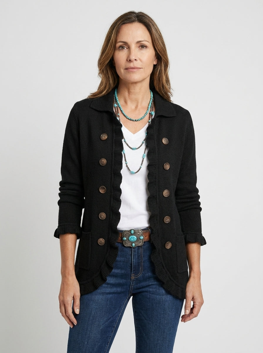 Griselda | Chaqueta Estructurada de Entretiempo - Clara del Azahar