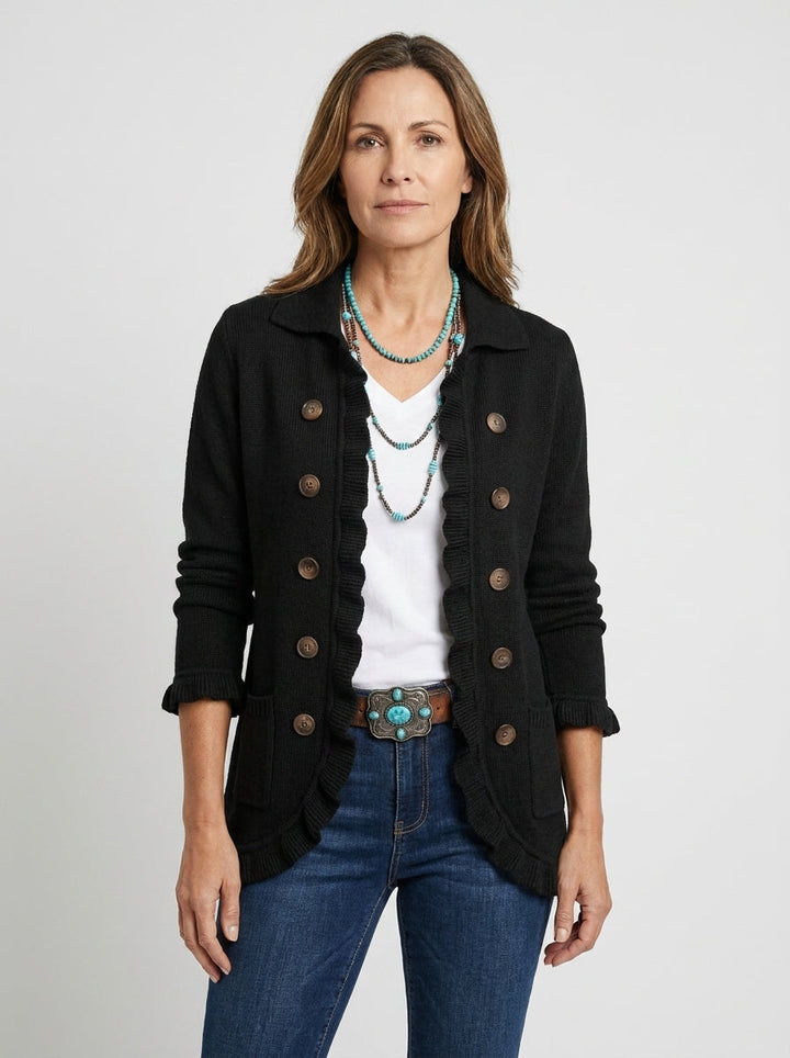 Griselda | Chaqueta Estructurada de Entretiempo - Clara del Azahar