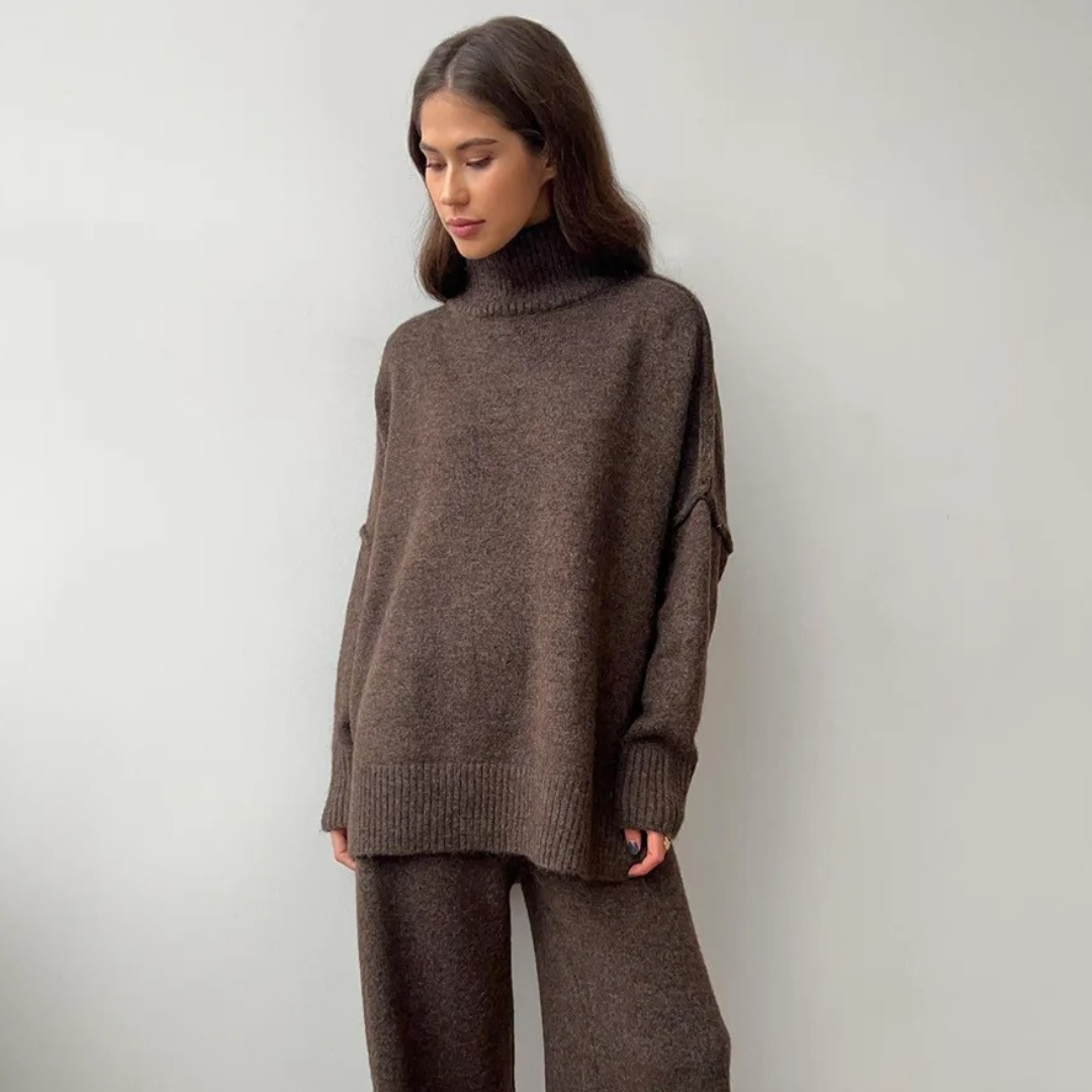 Chantal | Completo Invernale in Maglia Termica