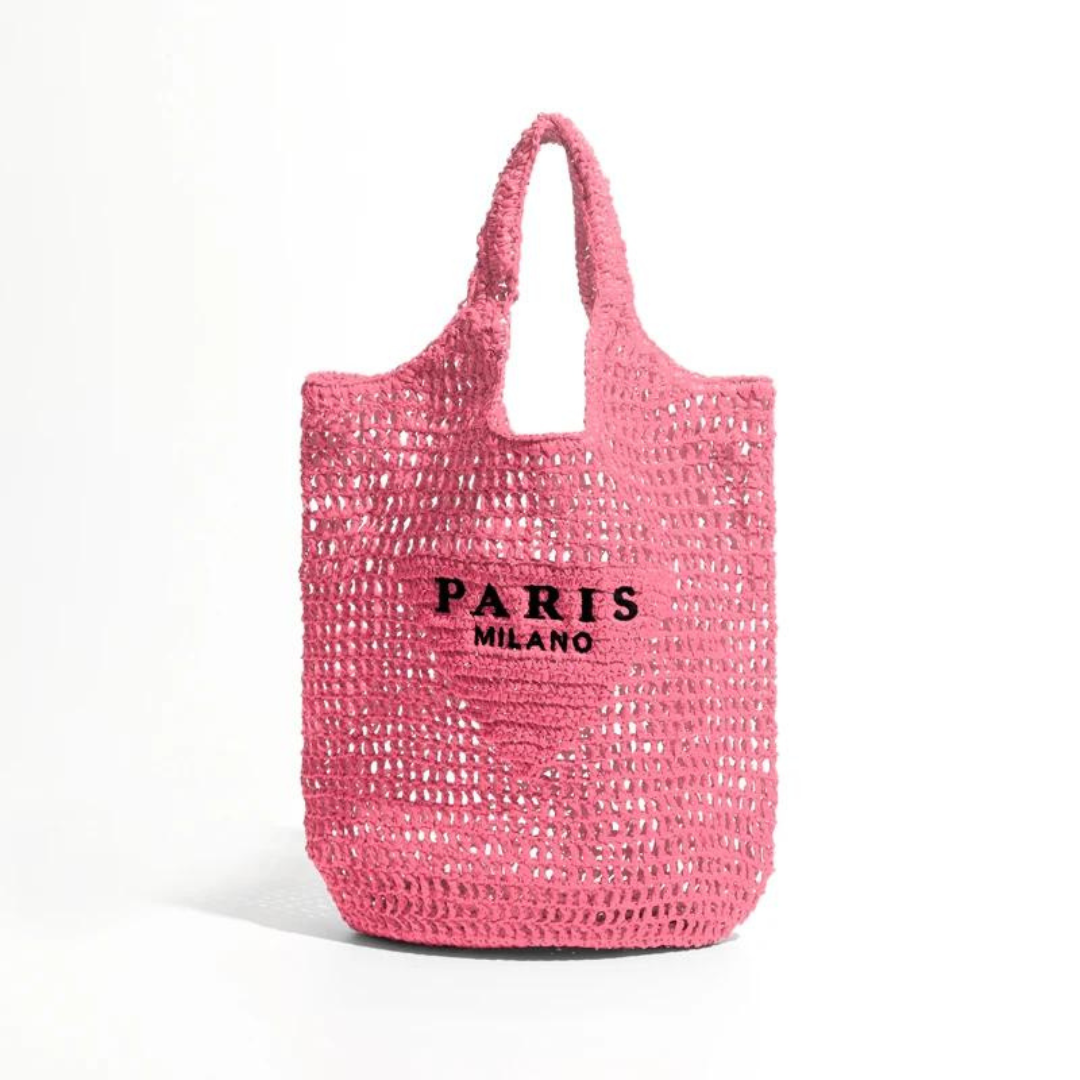 Beatrice | Borsa Tote Lavorata a Maglia Stile Vintage