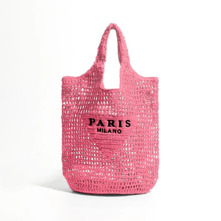 Beatrice | Borsa Tote Lavorata a Maglia Stile Vintage