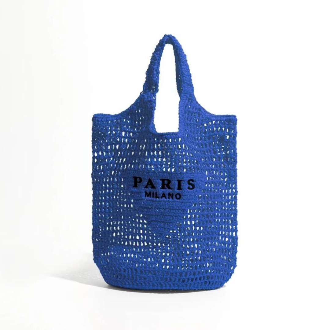Beatrice | Borsa Tote Lavorata a Maglia Stile Vintage