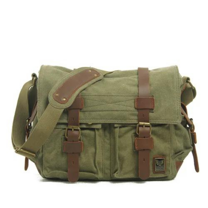 Venture | Borsa Shopper Capiente in Tela e Pregiata Pelle