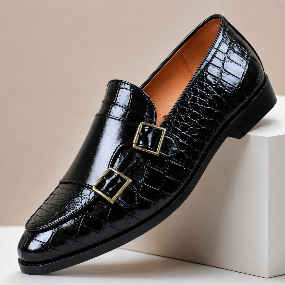 Hugo | Mocasín con Doble Hebilla - Clara del Azahar