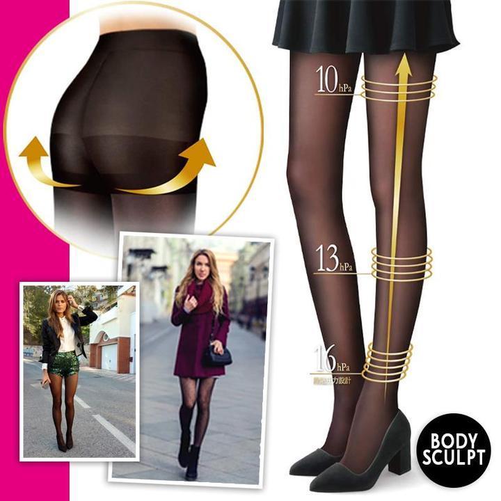 Flawless Legs™ | Collant Termici Effetto Velato con Interno in Pile