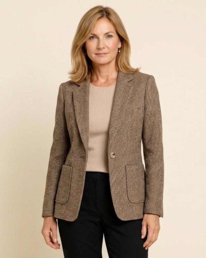 María | Blazer Elegante de Tweed - Clara del Azahar