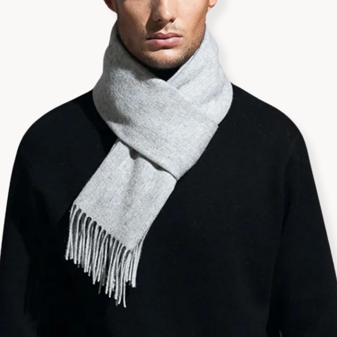 Alicia | Sciarpa Pashmina Effetto Cashmere Reversibile