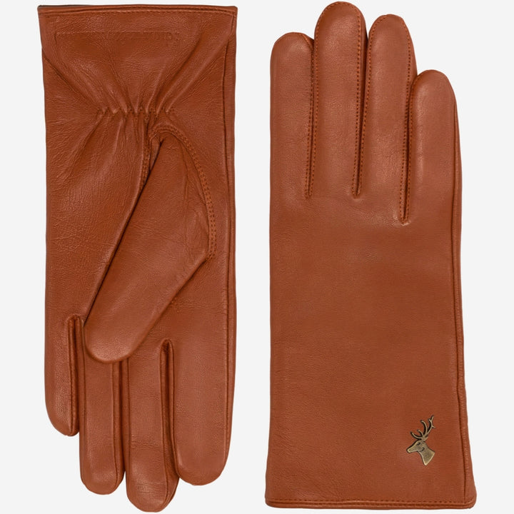 Firenze Chic™ | Guanti Eleganti Termici Touchscreen con Profilo in Pelliccia