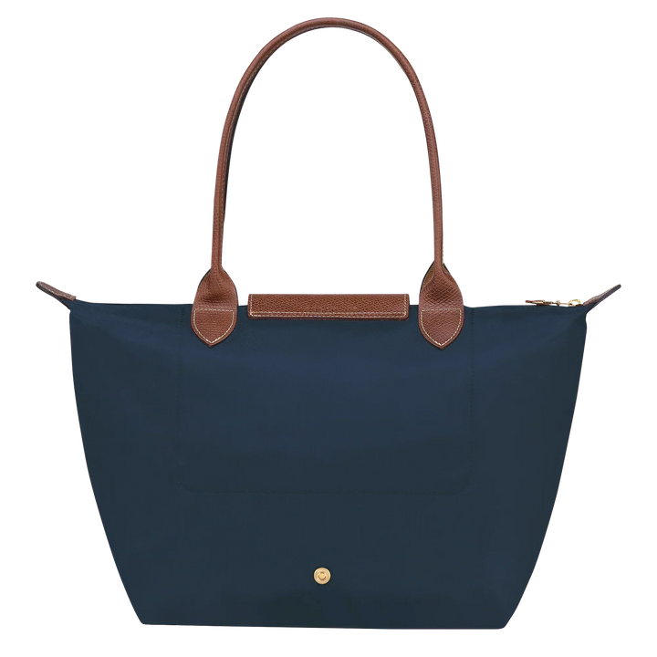 Alba | Bolso Plegable Mediano Azul Marino - Clara del Azahar