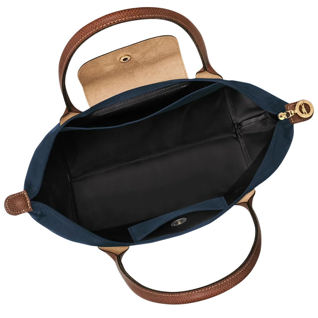Alba | Bolso Plegable Mediano Azul Marino - Clara del Azahar
