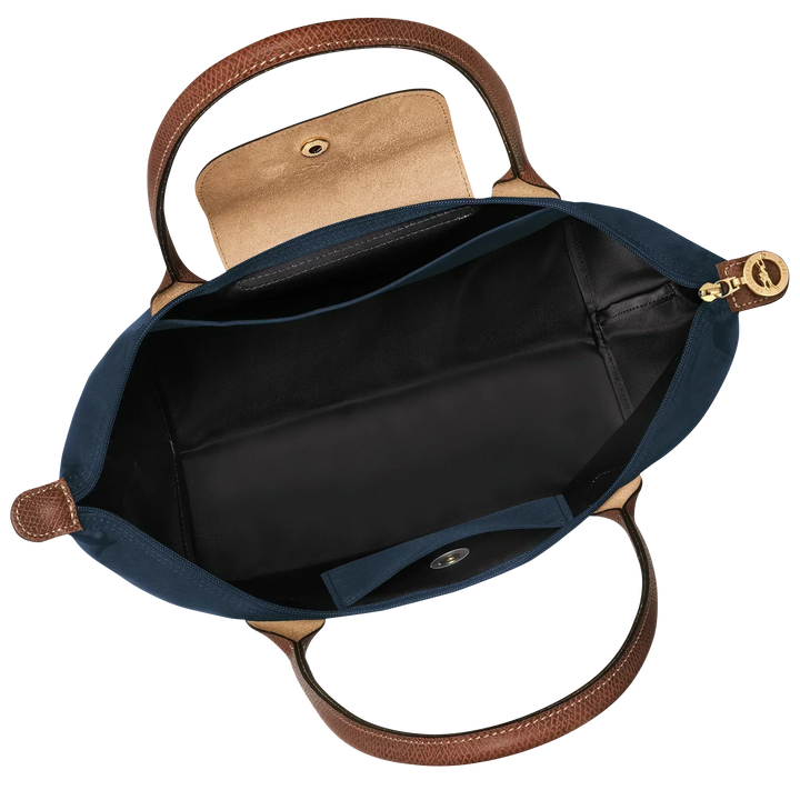 Alba | Bolso Plegable Mediano Azul Marino - Clara del Azahar