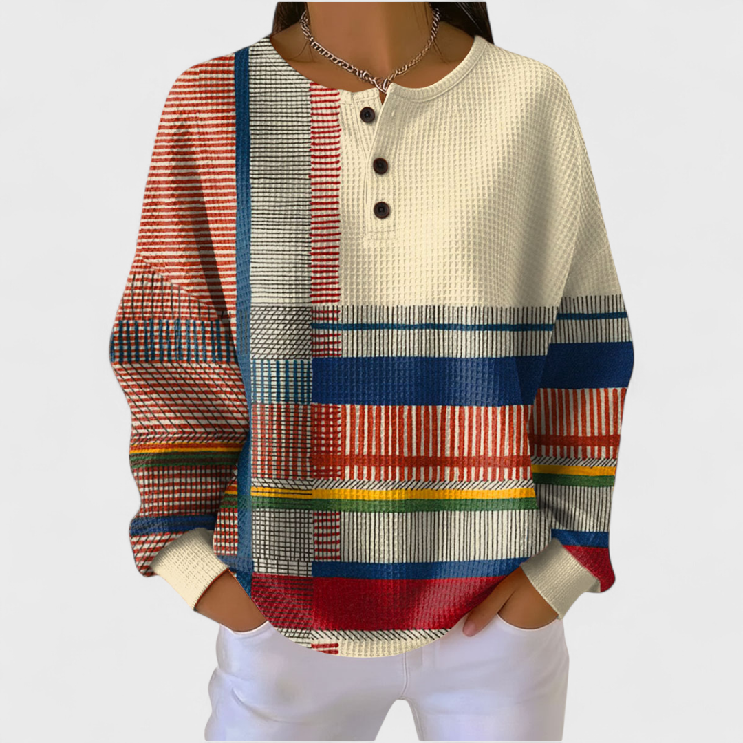 Mille | Maglione a Righe Multicolore Vivaci