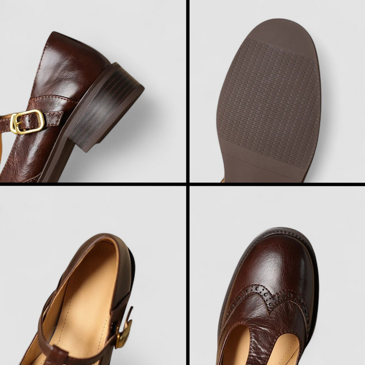 Olyssiah | Scarpe Mary Jane Ortopediche con Supporto Plantare