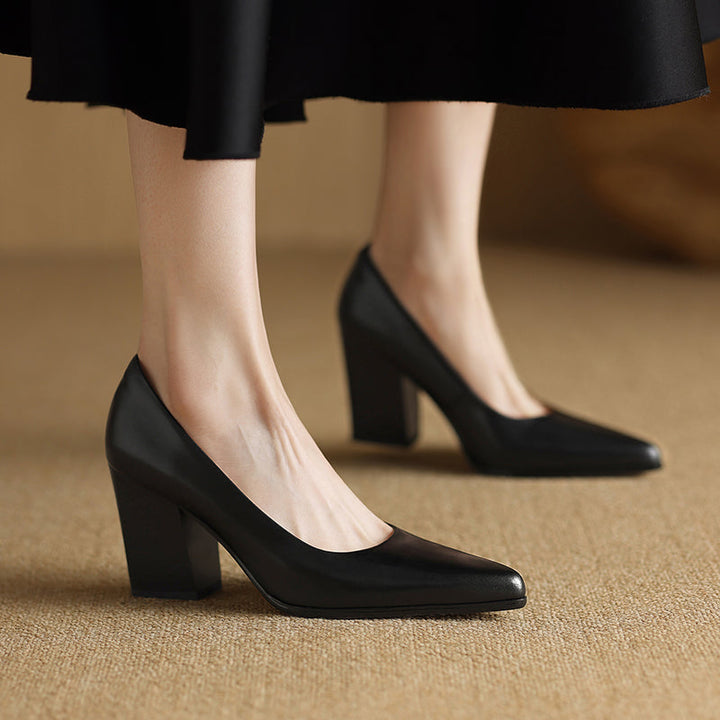 Verona | Scarpe Décolleté Mary Jane con Tacco a Blocco