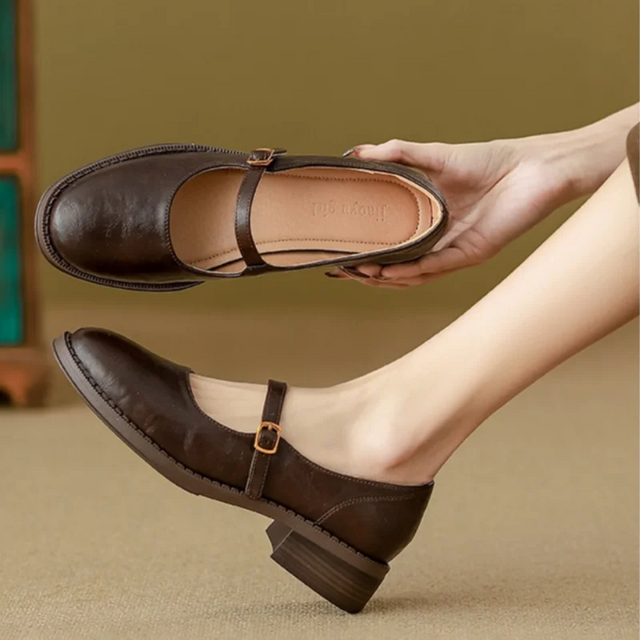 Dorvanna | Scarpe Mary Jane Comfort con Tacco Basso