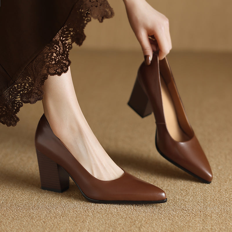 Verona | Scarpe Décolleté Mary Jane con Tacco a Blocco