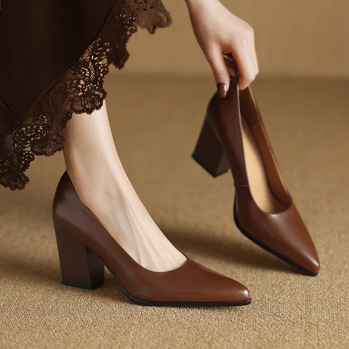 Verona | Scarpe Décolleté Mary Jane con Tacco a Blocco