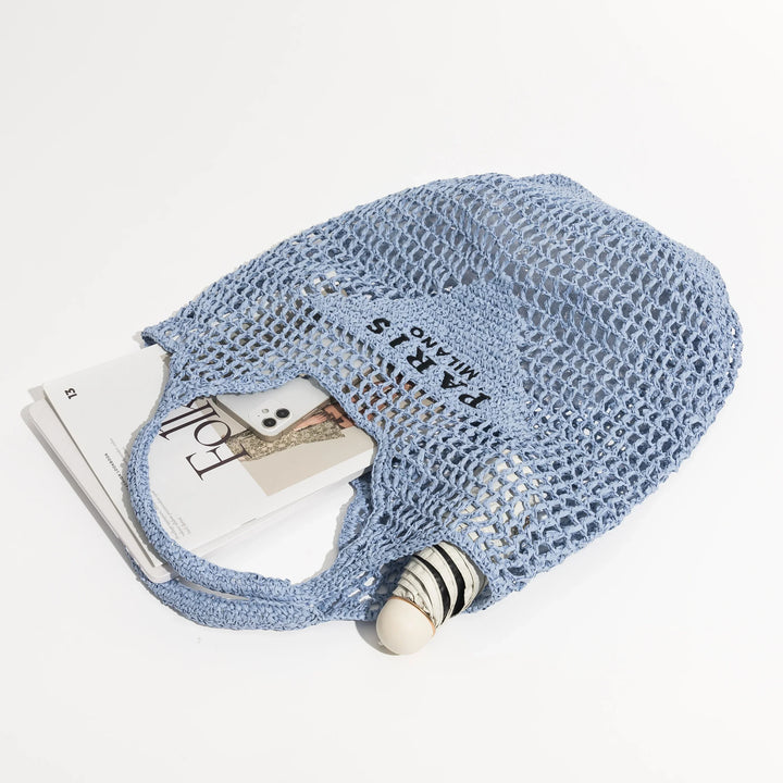 Beatrice | Borsa Tote Lavorata a Maglia Stile Vintage