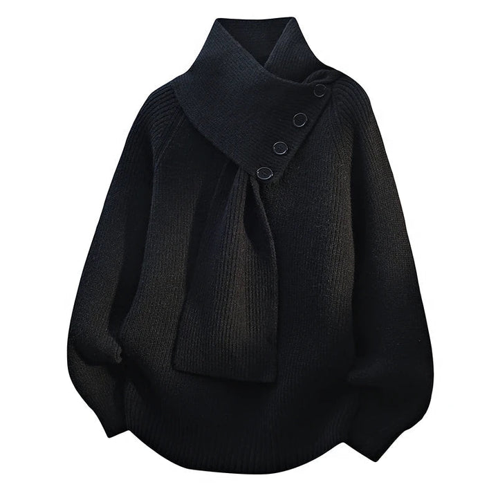 Dolores | Maglione in Maglia Morbida a Collo Alto