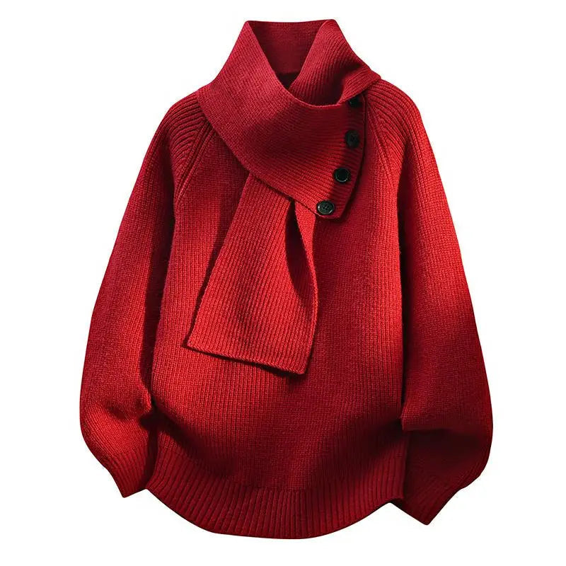 Dolores | Maglione in Maglia Morbida a Collo Alto