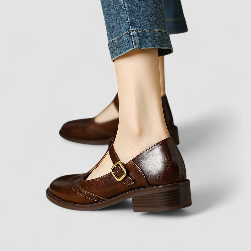 Olyssiah | Scarpe Mary Jane Ortopediche con Supporto Plantare