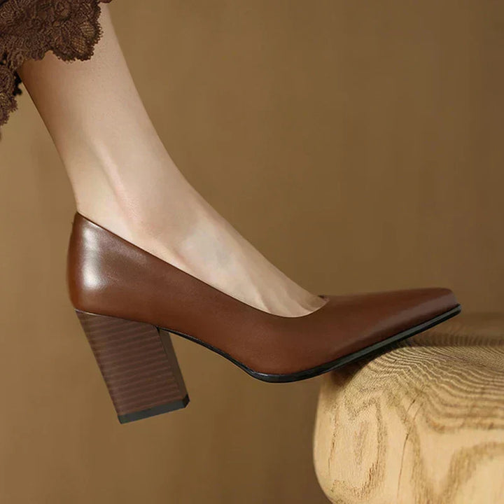 Verona | Scarpe Décolleté Mary Jane con Tacco a Blocco