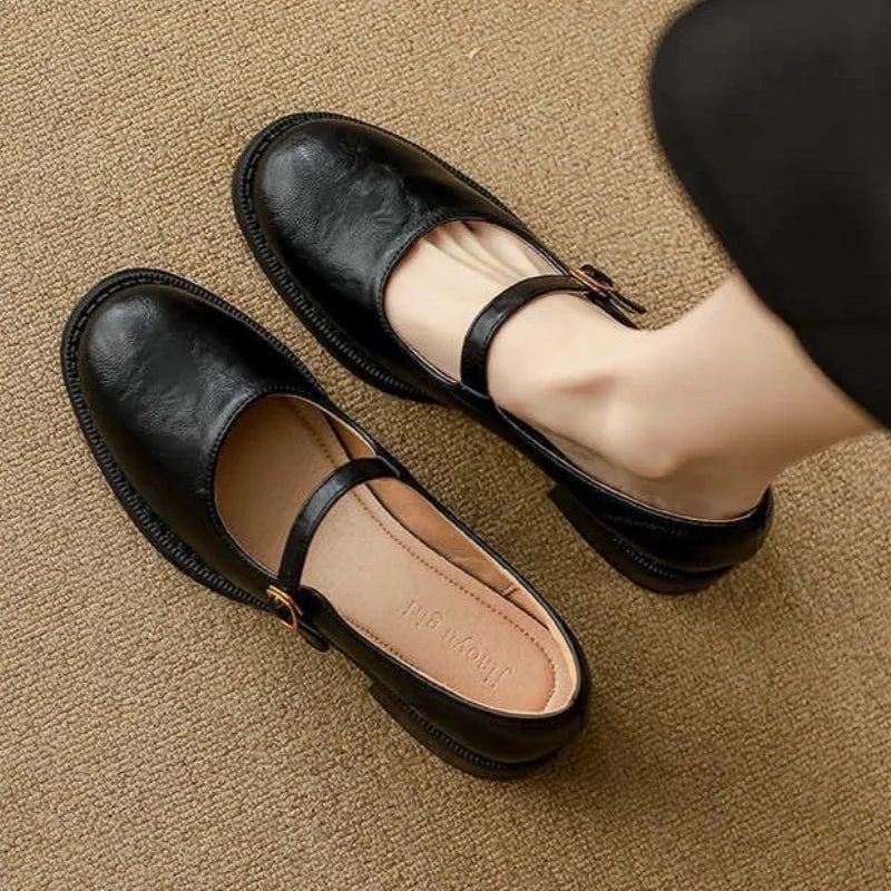 Dorvanna | Scarpe Mary Jane Comfort con Tacco Basso