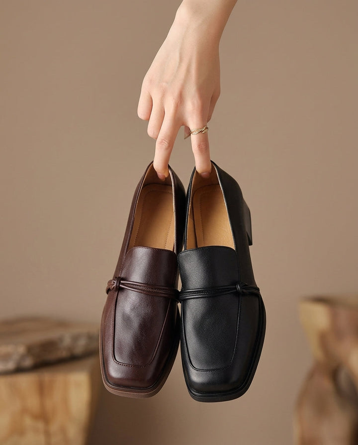 Audrey | Mocassini Mary Jane con Tacco a Blocco Comfort