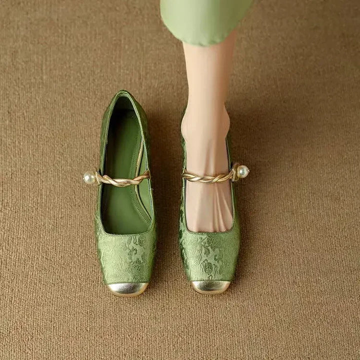 Mestelle | Scarpe Mary Jane Eleganti con Dettagli Lucidi