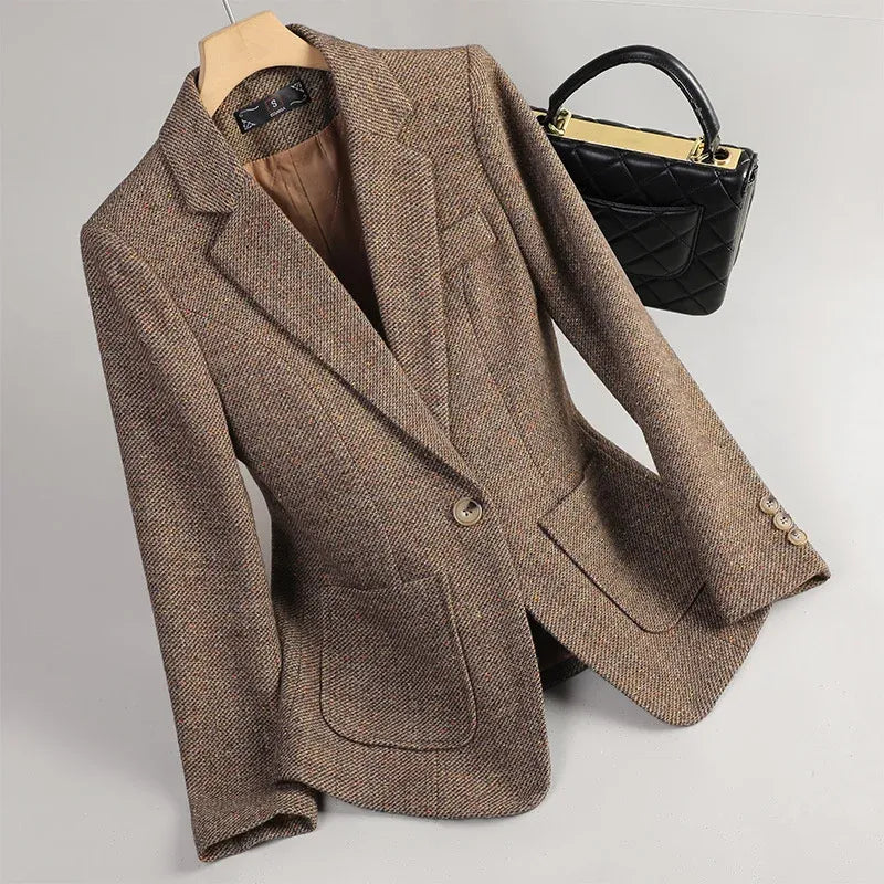 María | Blazer Elegante de Tweed - Clara del Azahar