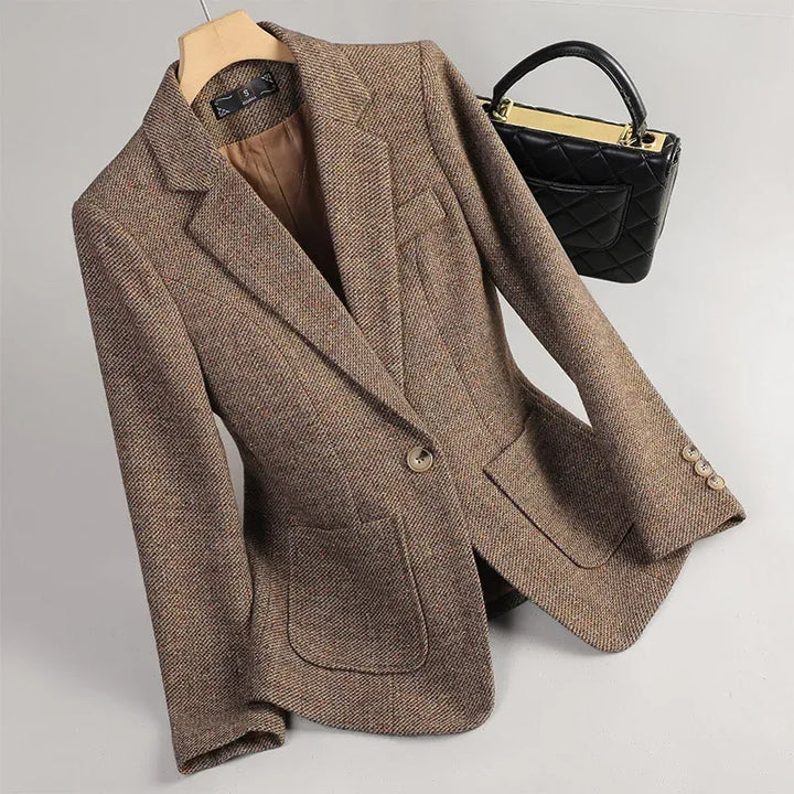 María | Blazer Elegante de Tweed - Clara del Azahar