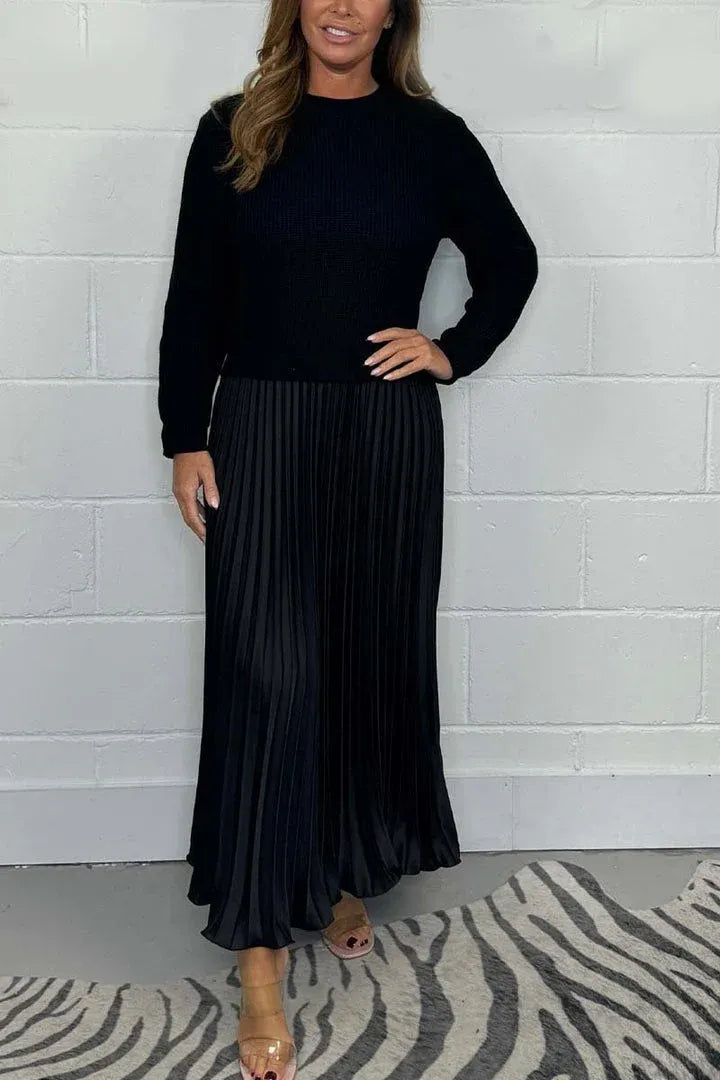 Claudia | Vestido Maxi Plisado 2 en 1 - Clara del Azahar