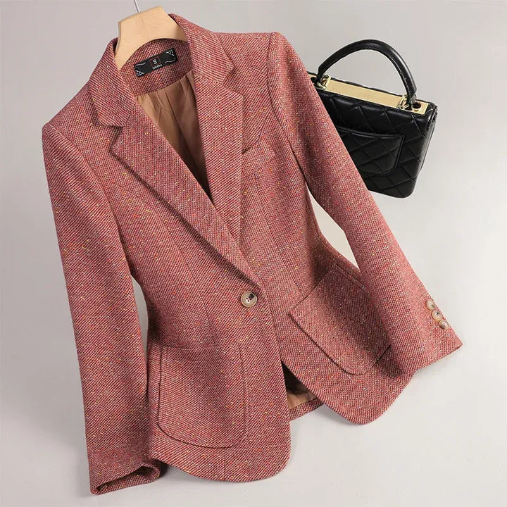 María | Blazer Elegante de Tweed - Clara del Azahar