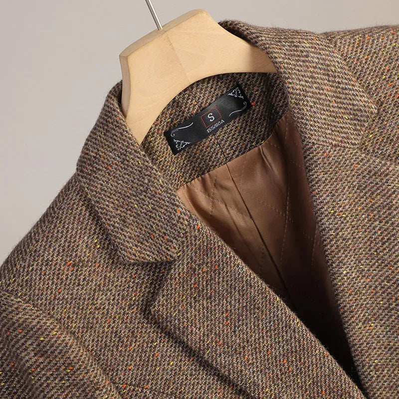 María | Blazer Elegante de Tweed - Clara del Azahar