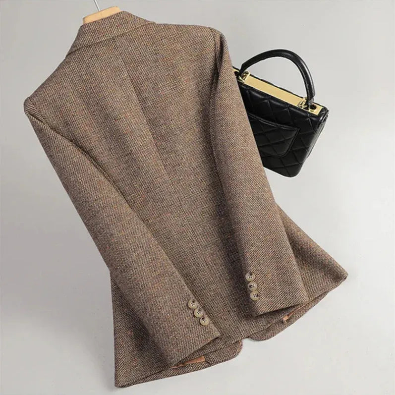 María | Blazer Elegante de Tweed - Clara del Azahar