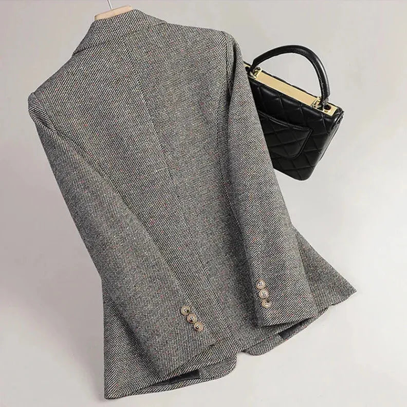 María | Blazer Elegante de Tweed - Clara del Azahar