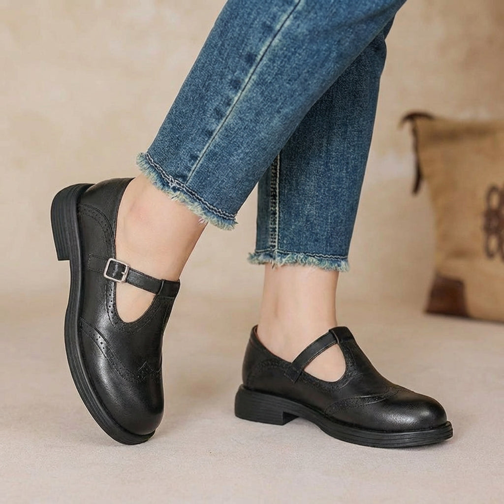 Odette | Scarpe Mary Jane con Cinturino Regolabile