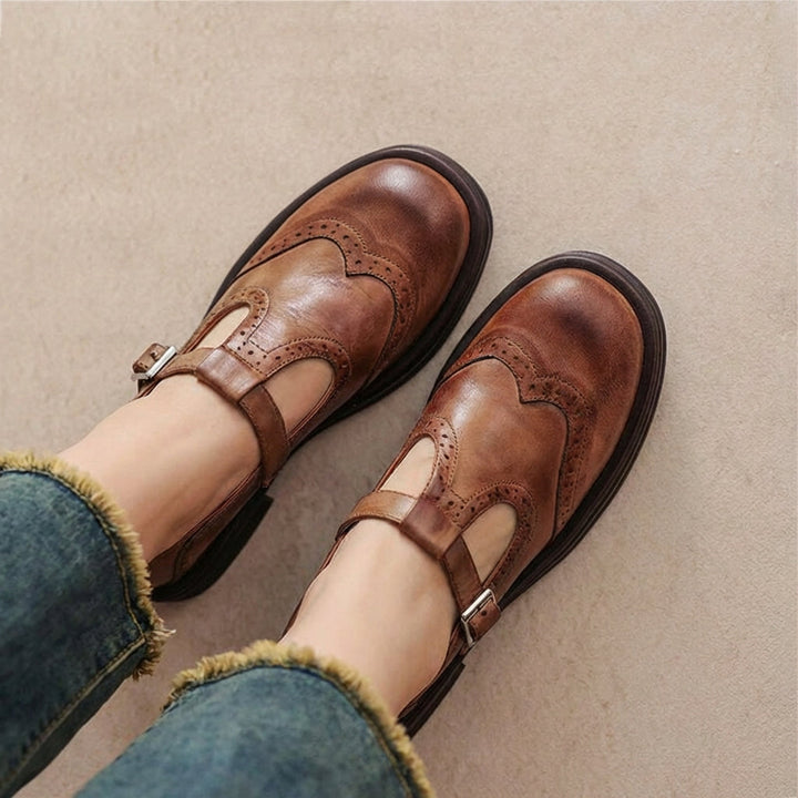 Odette | Scarpe Mary Jane con Cinturino Regolabile