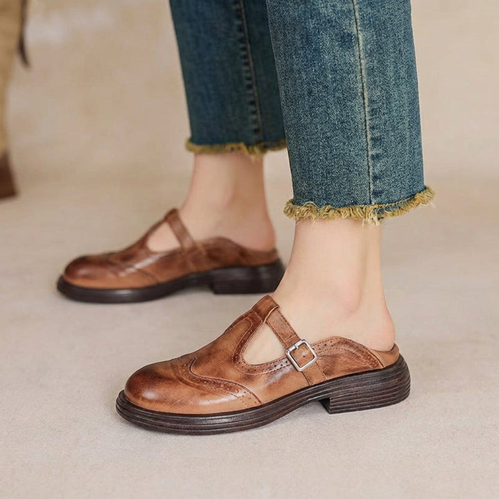 Odette | Scarpe Mary Jane con Cinturino Regolabile